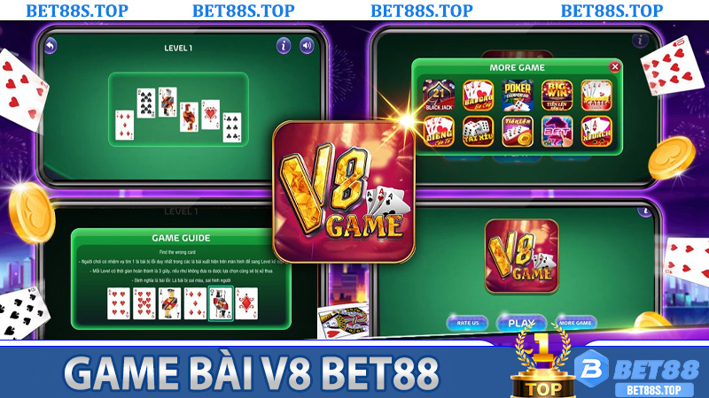 Game Bài V8 Bet88 – Sân Chơi Tốc Độ Cho Cao Thủ Thực Thụ
